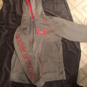 Under armour zip up
